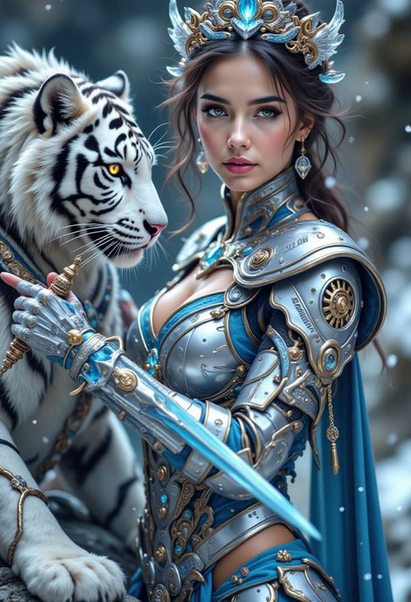 AI-generated image analyzed by PromptLens