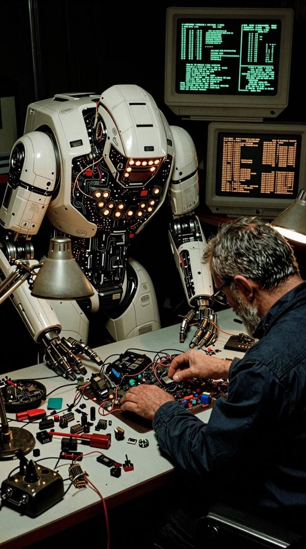 AI-generated image analyzed by PromptLens