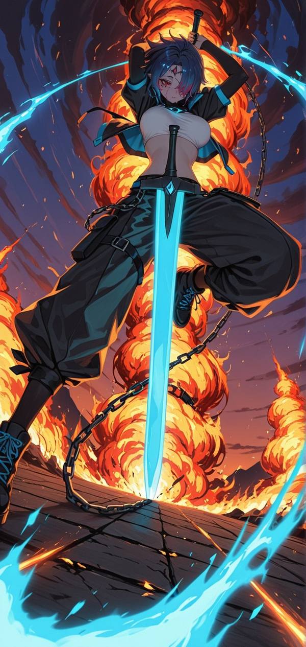 AI-generated image analyzed by PromptLens