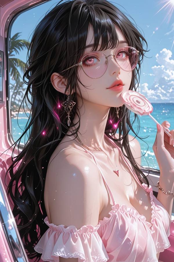 AI-generated image analyzed by PromptLens