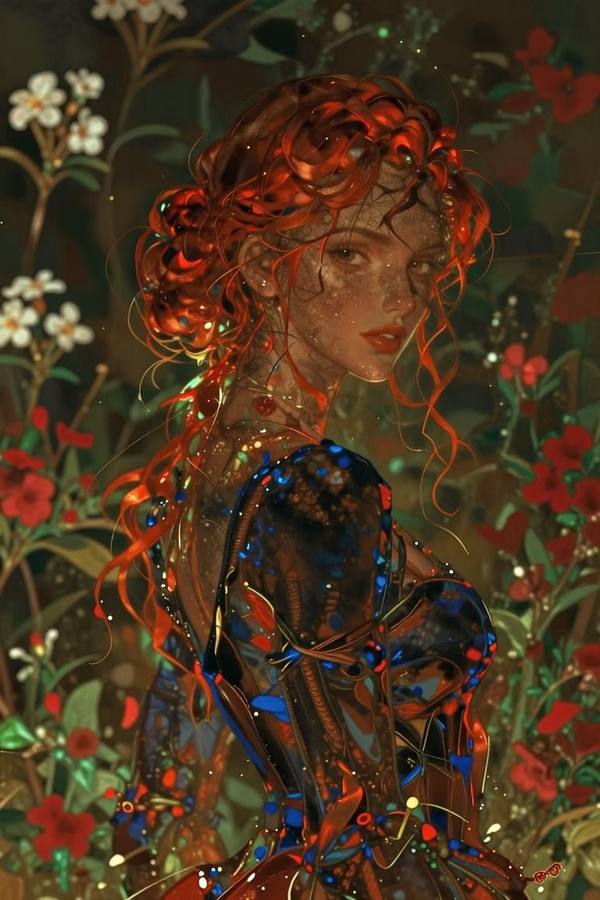 AI-generated image analyzed by PromptLens