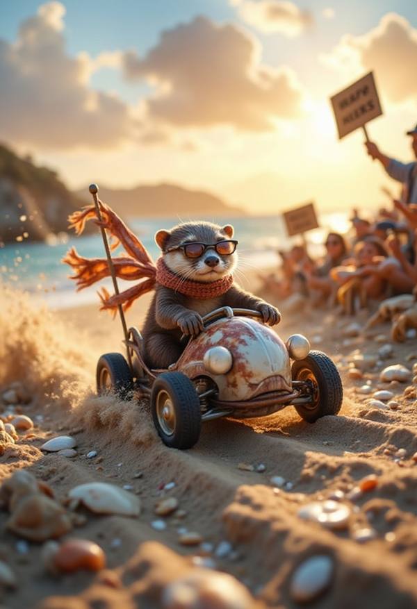 AI-generated image analyzed by PromptLens