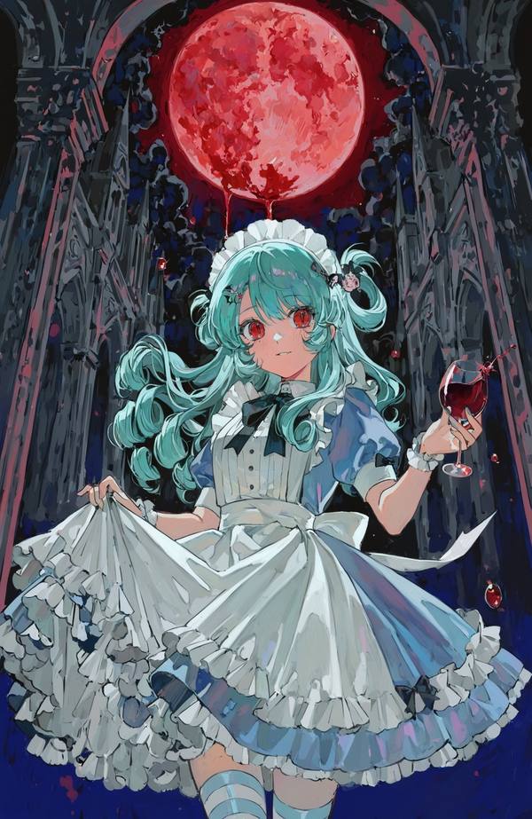 AI-generated image analyzed by PromptLens