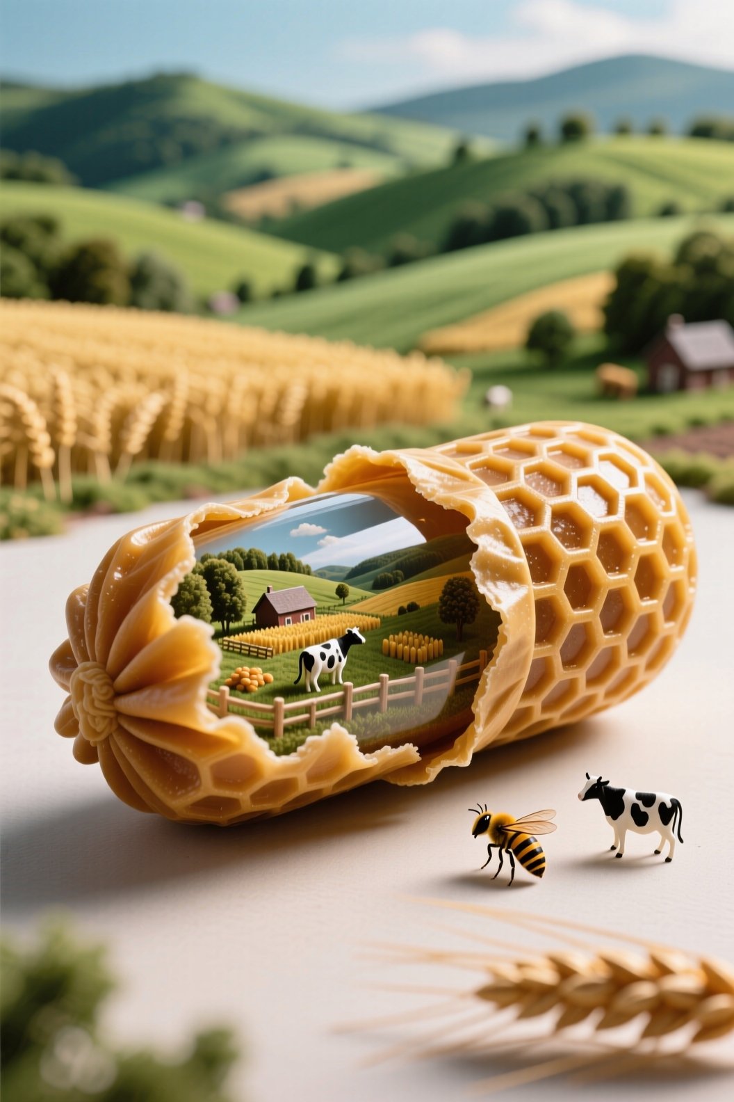 AI-generated image analyzed by PromptLens