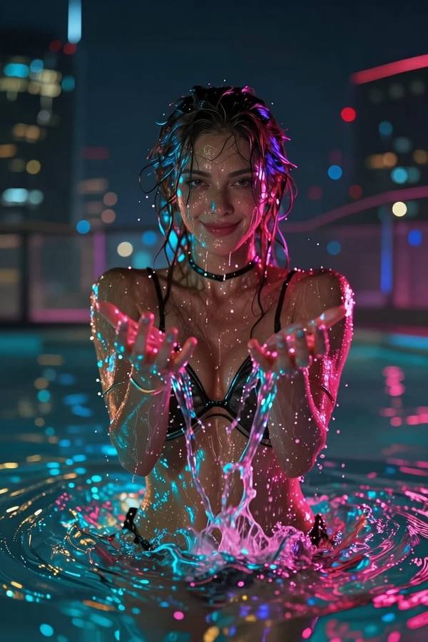 AI-generated image analyzed by PromptLens