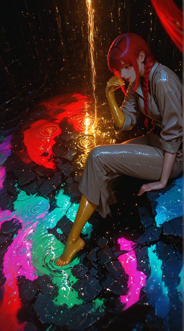 AI-generated image analyzed by PromptLens