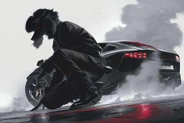 AI-generated image analyzed by PromptLens