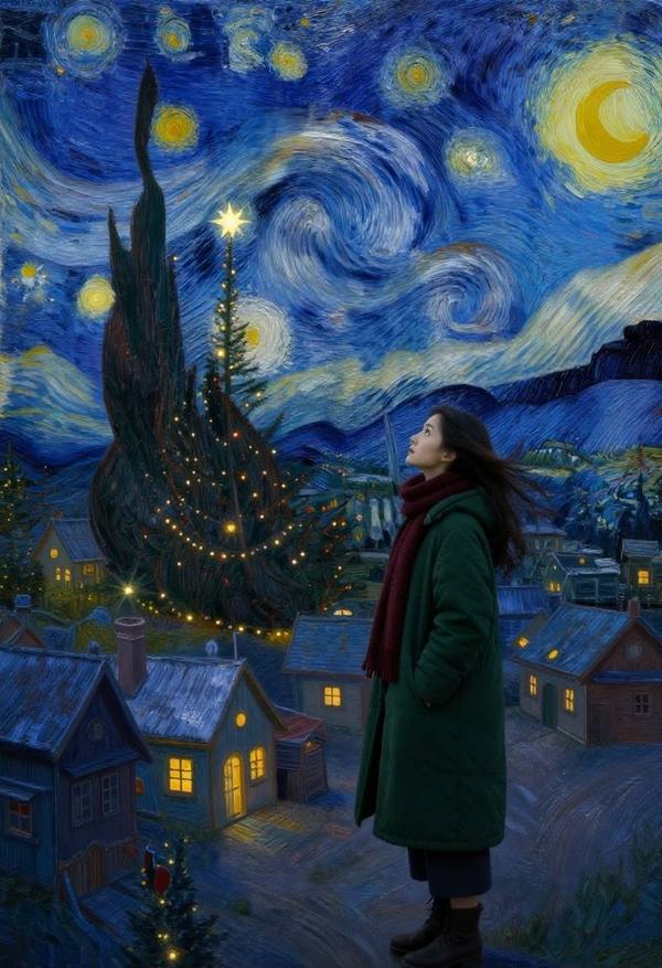 AI-generated image analyzed by PromptLens