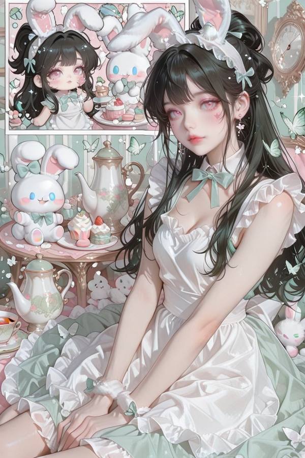 AI-generated image analyzed by PromptLens