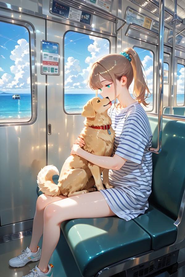 AI-generated image analyzed by PromptLens