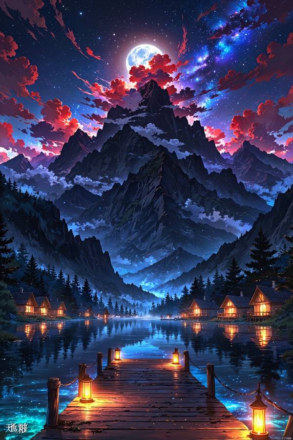 AI-generated image analyzed by PromptLens