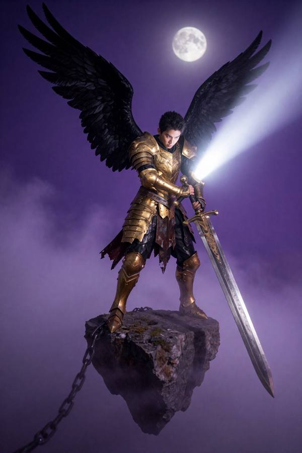 AI-generated image analyzed by PromptLens