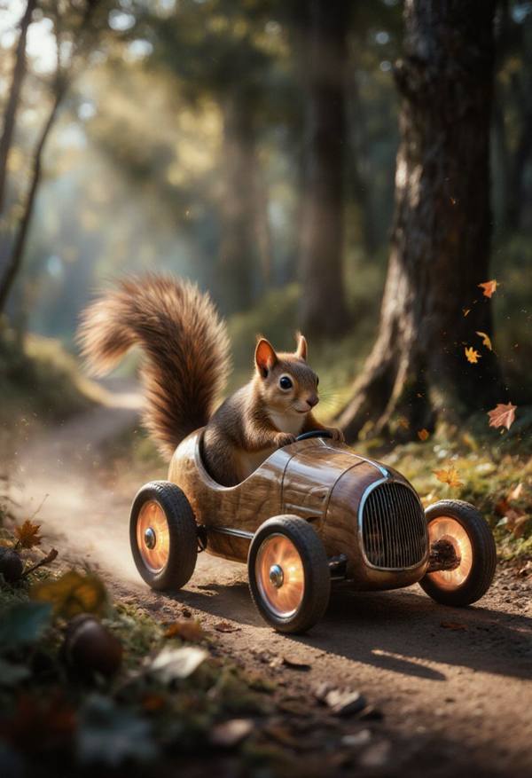 AI-generated image analyzed by PromptLens