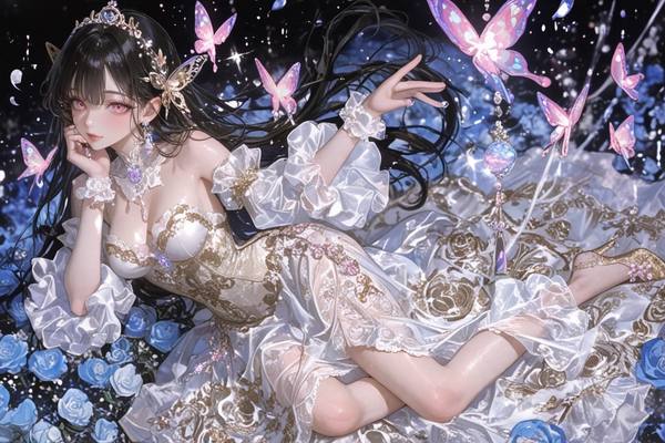 AI-generated image analyzed by PromptLens