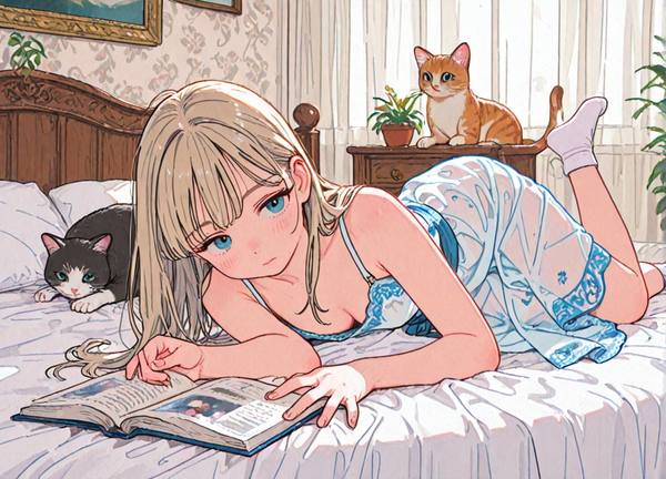 AI-generated image analyzed by PromptLens