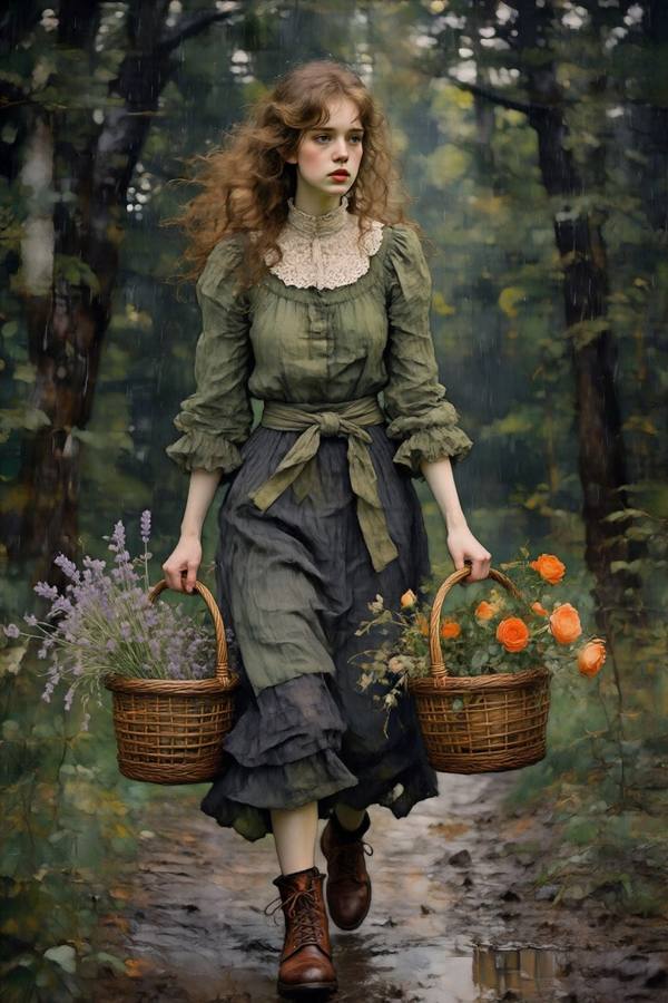 AI-generated image analyzed by PromptLens