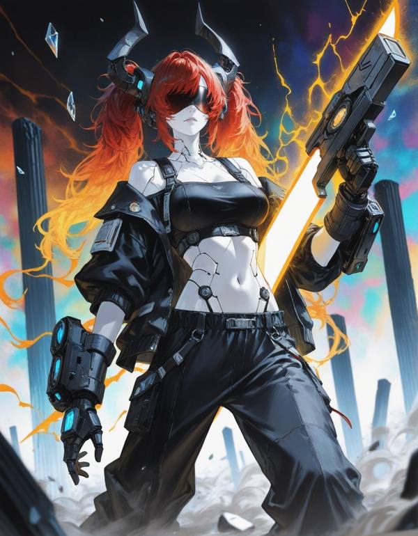 AI-generated image analyzed by PromptLens