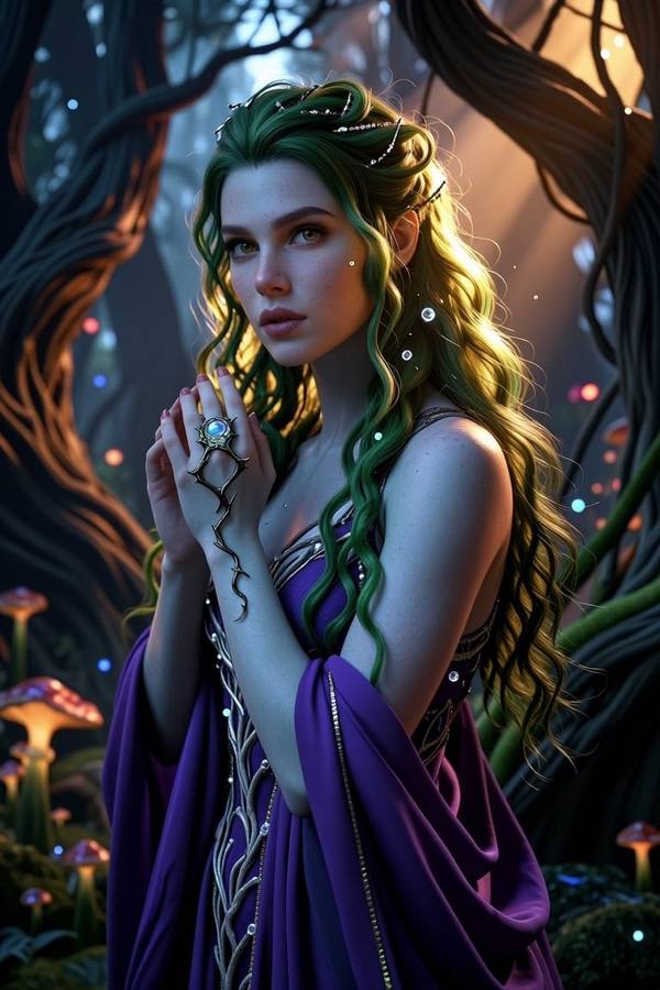 AI-generated image analyzed by PromptLens