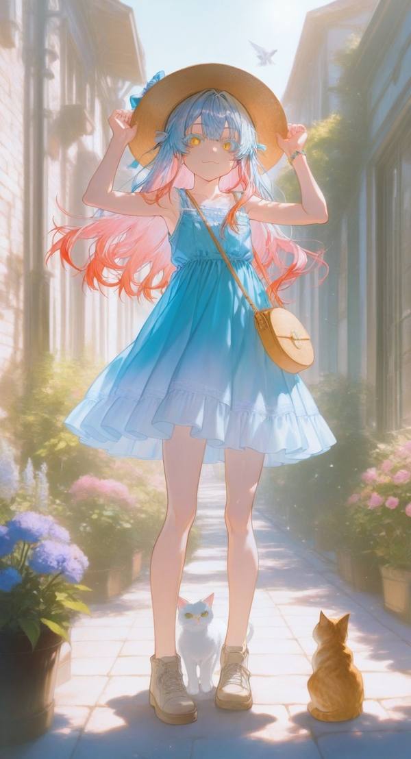 AI-generated image analyzed by PromptLens