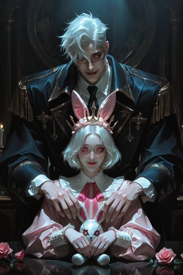 AI-generated image analyzed by PromptLens