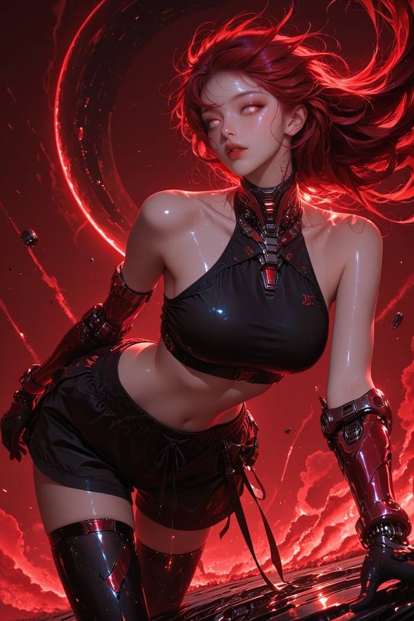 AI-generated image analyzed by PromptLens