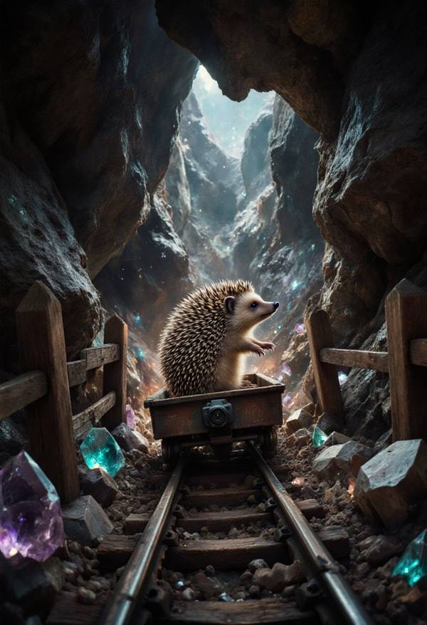 AI-generated image analyzed by PromptLens