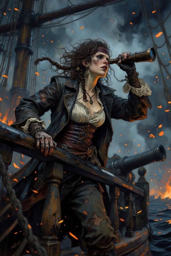 AI-generated image analyzed by PromptLens