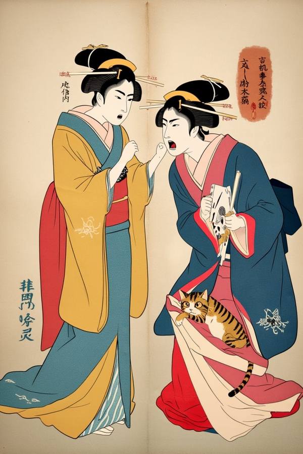 AI-generated image analyzed by PromptLens