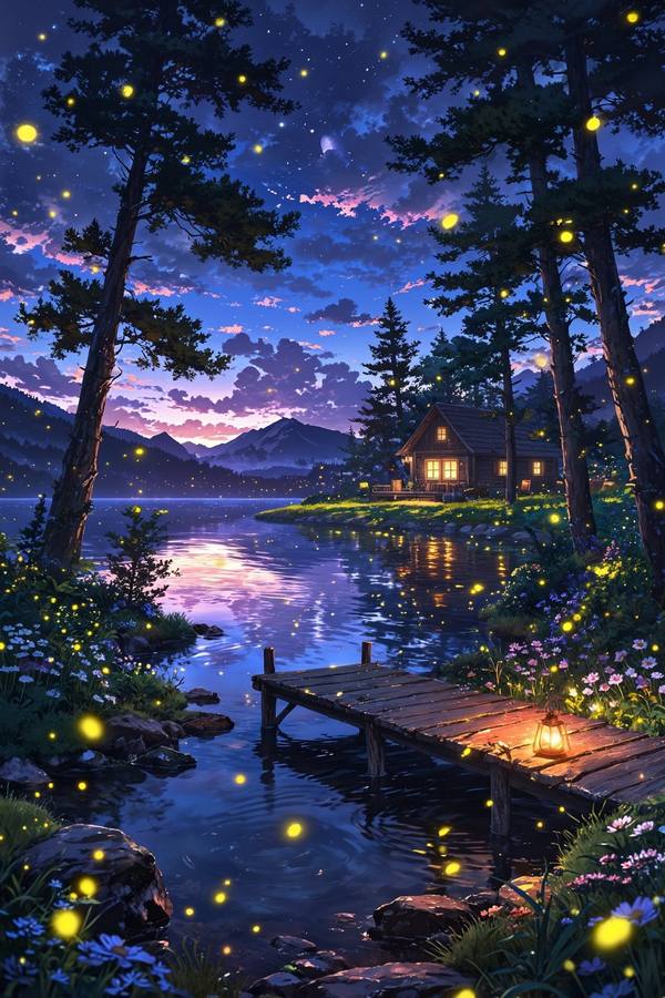 AI-generated image analyzed by PromptLens