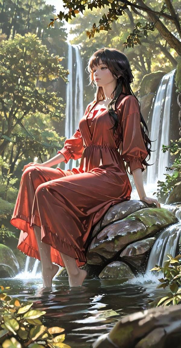 AI-generated image analyzed by PromptLens