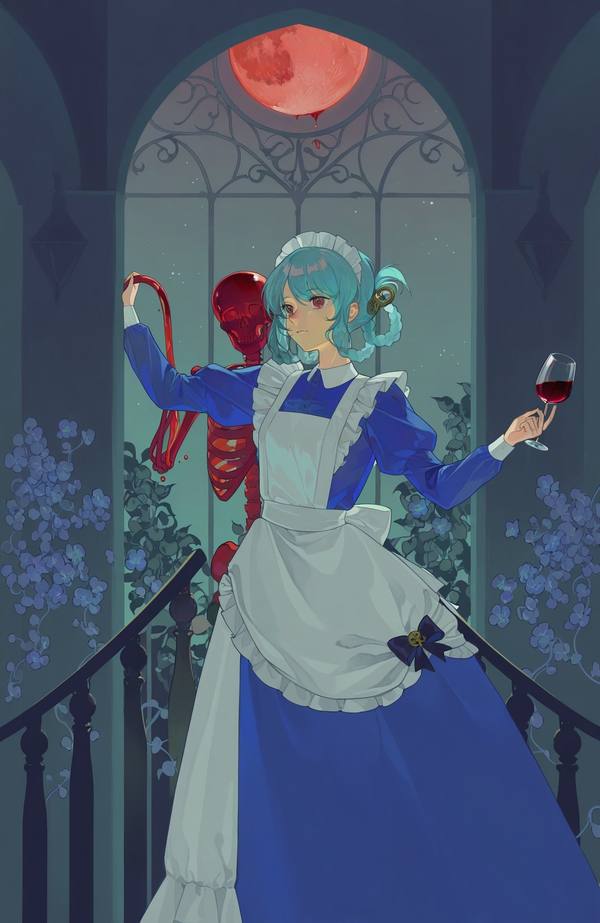 AI-generated image analyzed by PromptLens