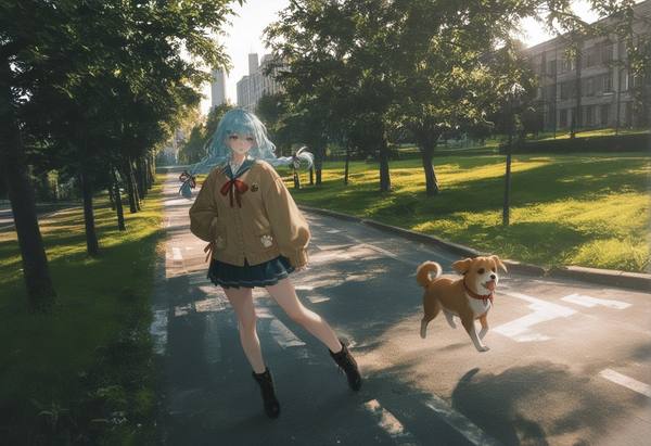 AI-generated image analyzed by PromptLens