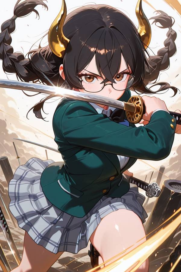 AI-generated image analyzed by PromptLens