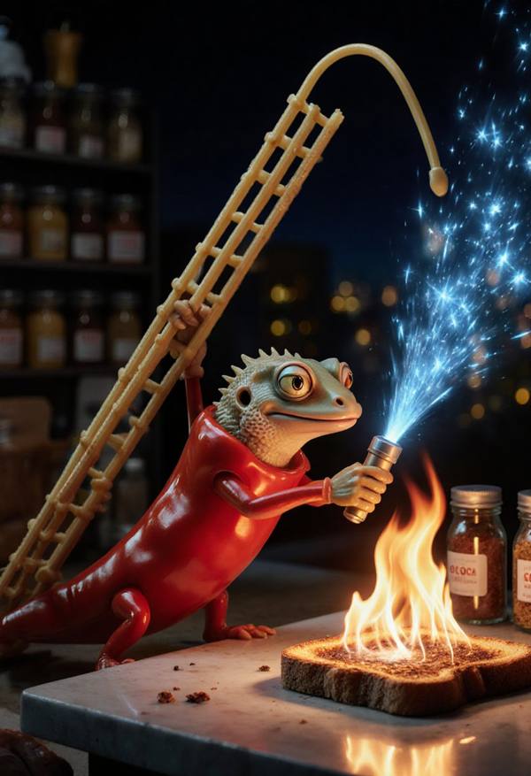 AI-generated image analyzed by PromptLens