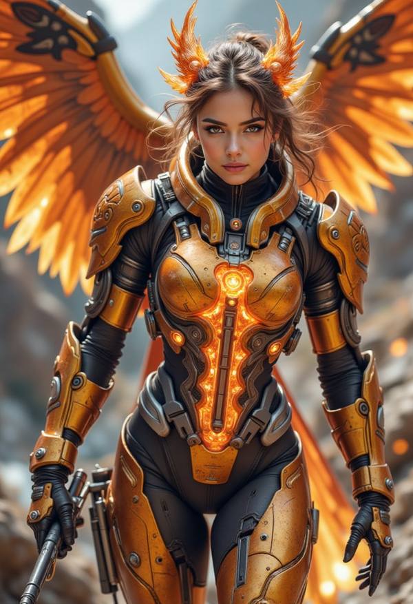 AI-generated image analyzed by PromptLens