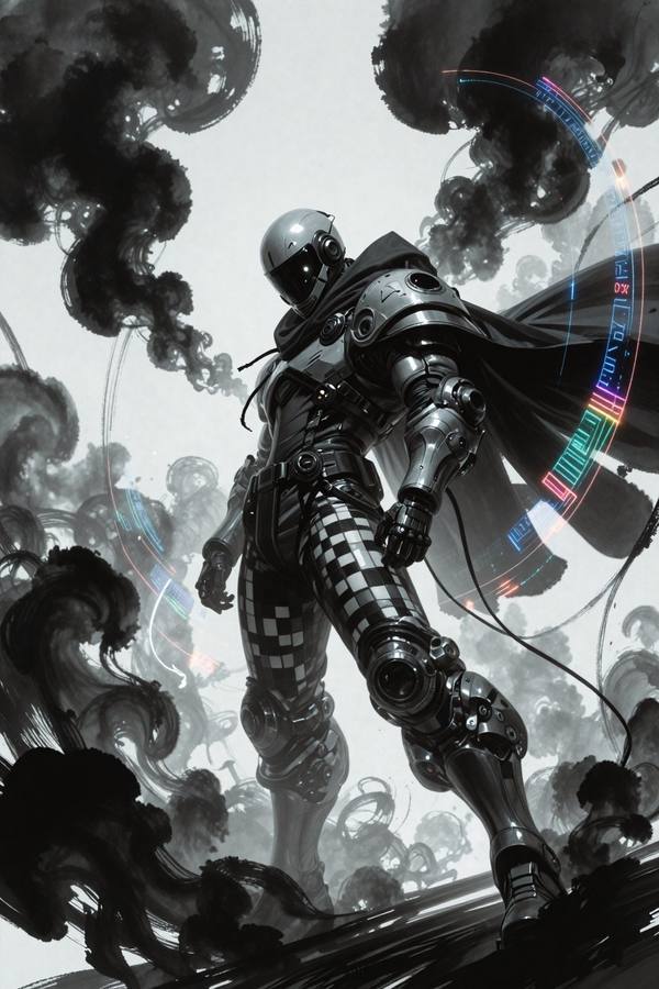 AI-generated image analyzed by PromptLens