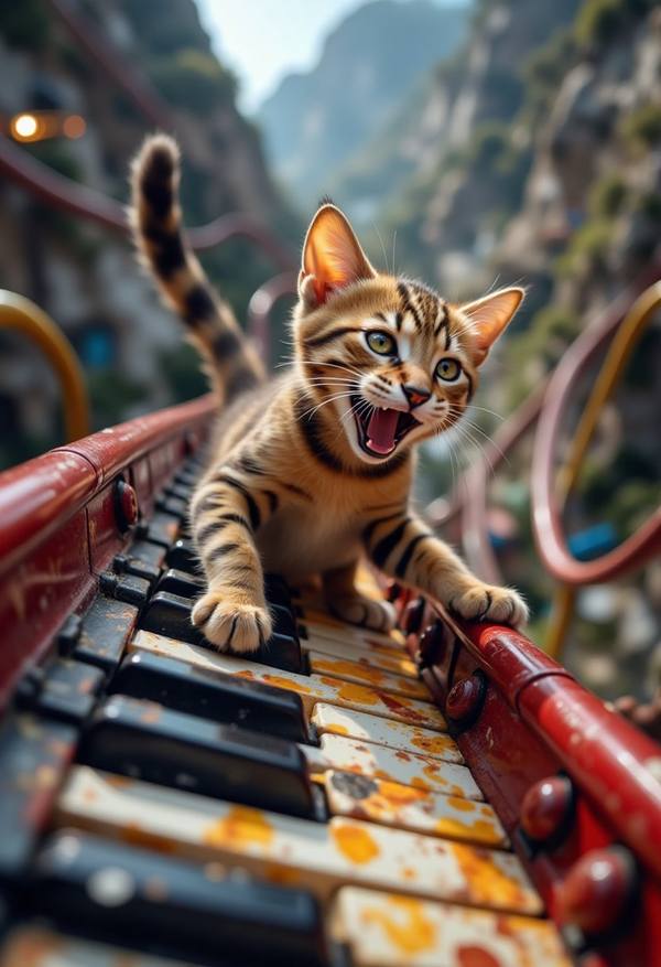 AI-generated image analyzed by PromptLens