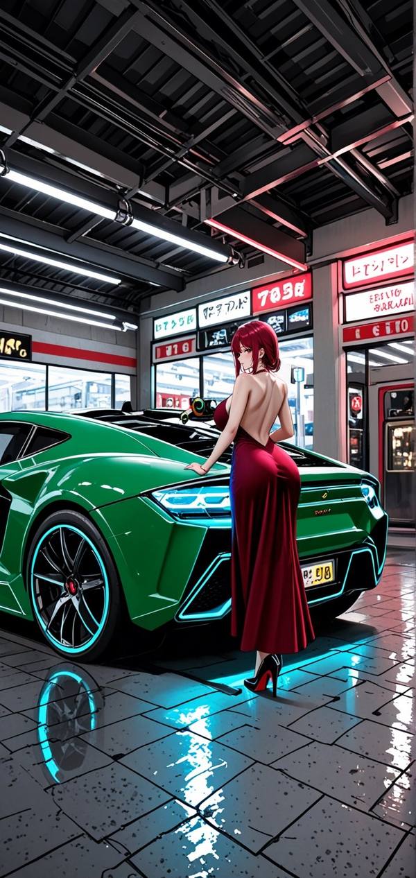 AI-generated image analyzed by PromptLens