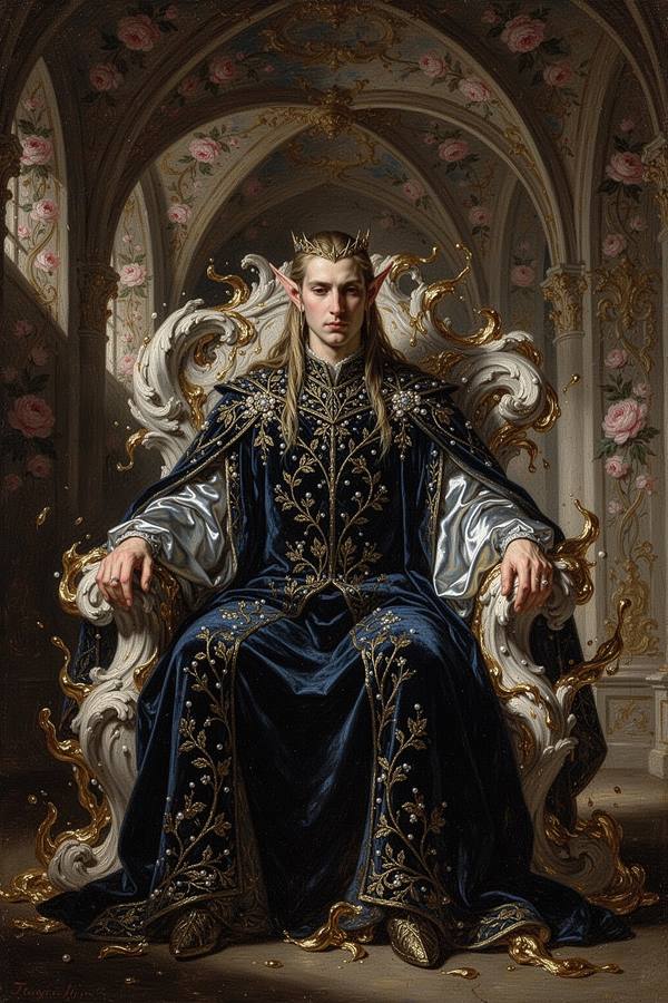 AI-generated image analyzed by PromptLens