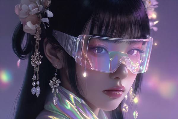 AI-generated image analyzed by PromptLens