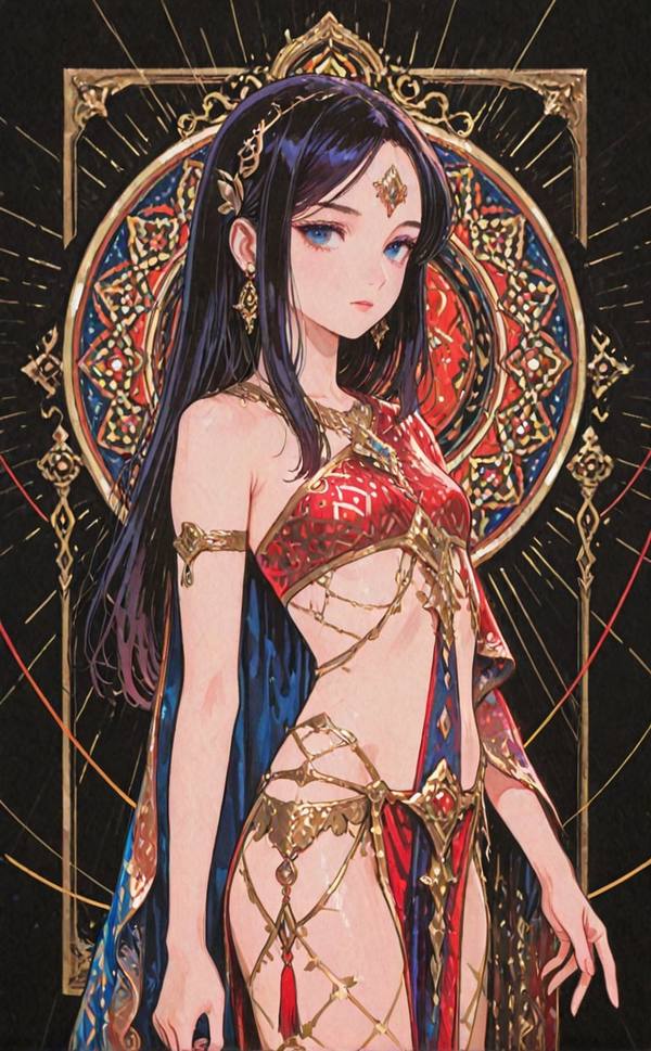 AI-generated image analyzed by PromptLens