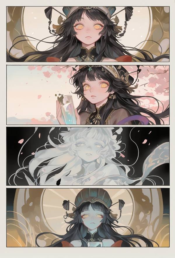 AI-generated image analyzed by PromptLens