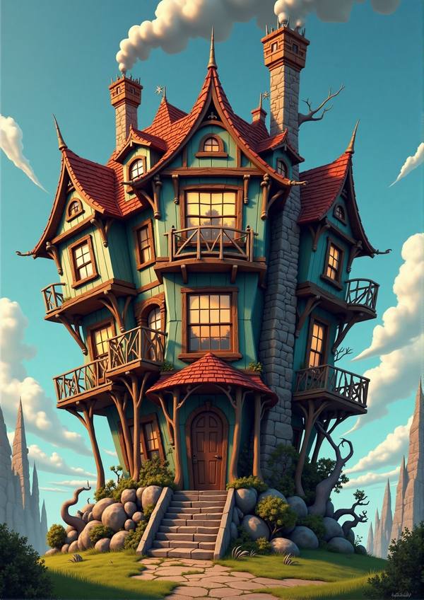 AI-generated image analyzed by PromptLens