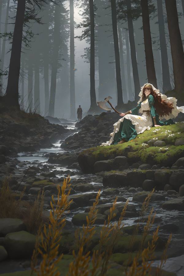 AI-generated image analyzed by PromptLens