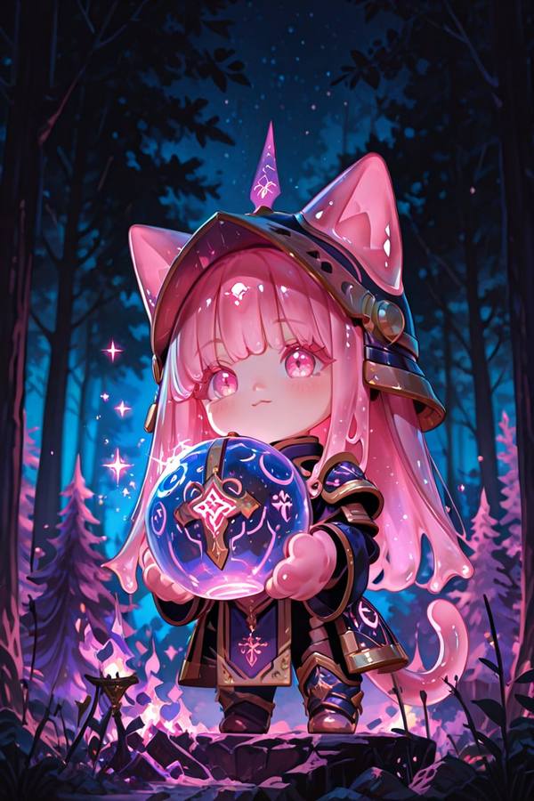 AI-generated image analyzed by PromptLens