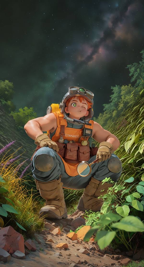 AI-generated image analyzed by PromptLens