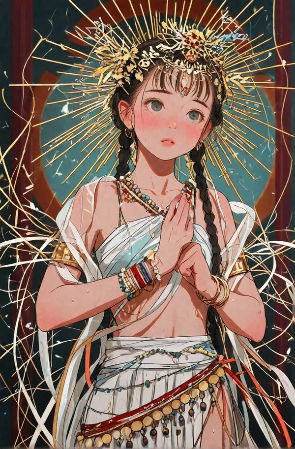 AI-generated image analyzed by PromptLens