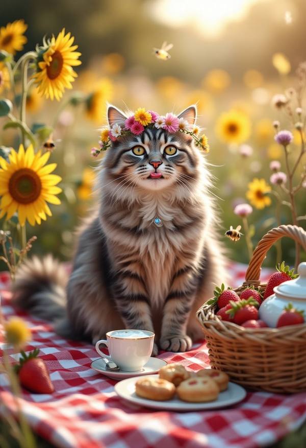 AI-generated image analyzed by PromptLens