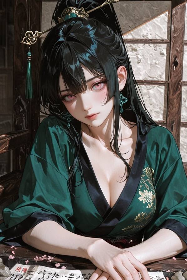 AI-generated image analyzed by PromptLens