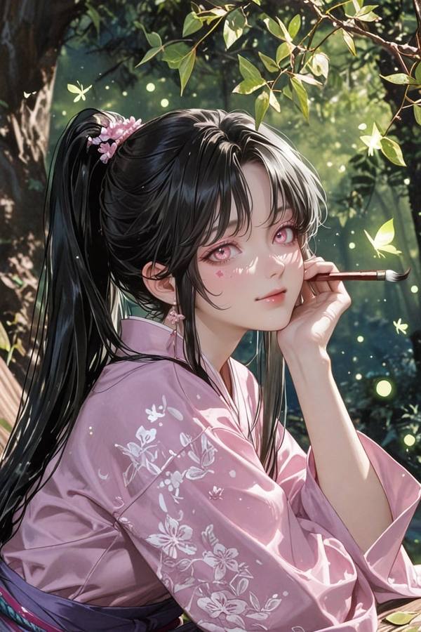 AI-generated image analyzed by PromptLens